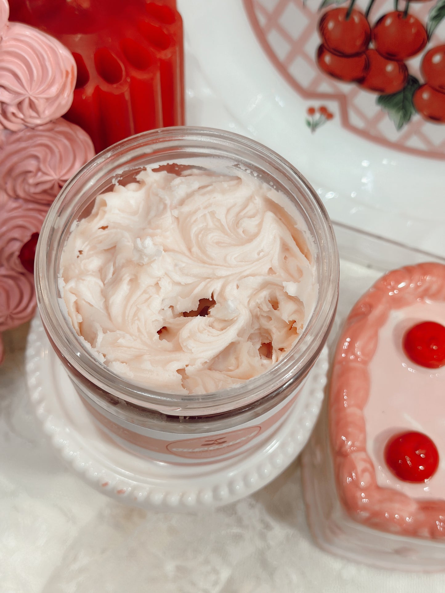 Cupcake Candle - Cotton Candy Swirl