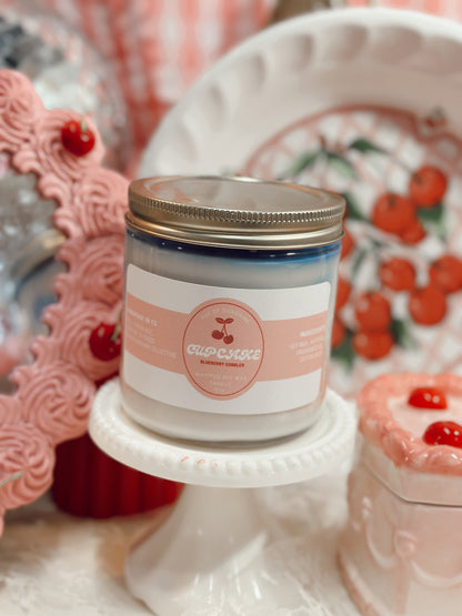 Cupcake Candle - Blueberry Cobbler