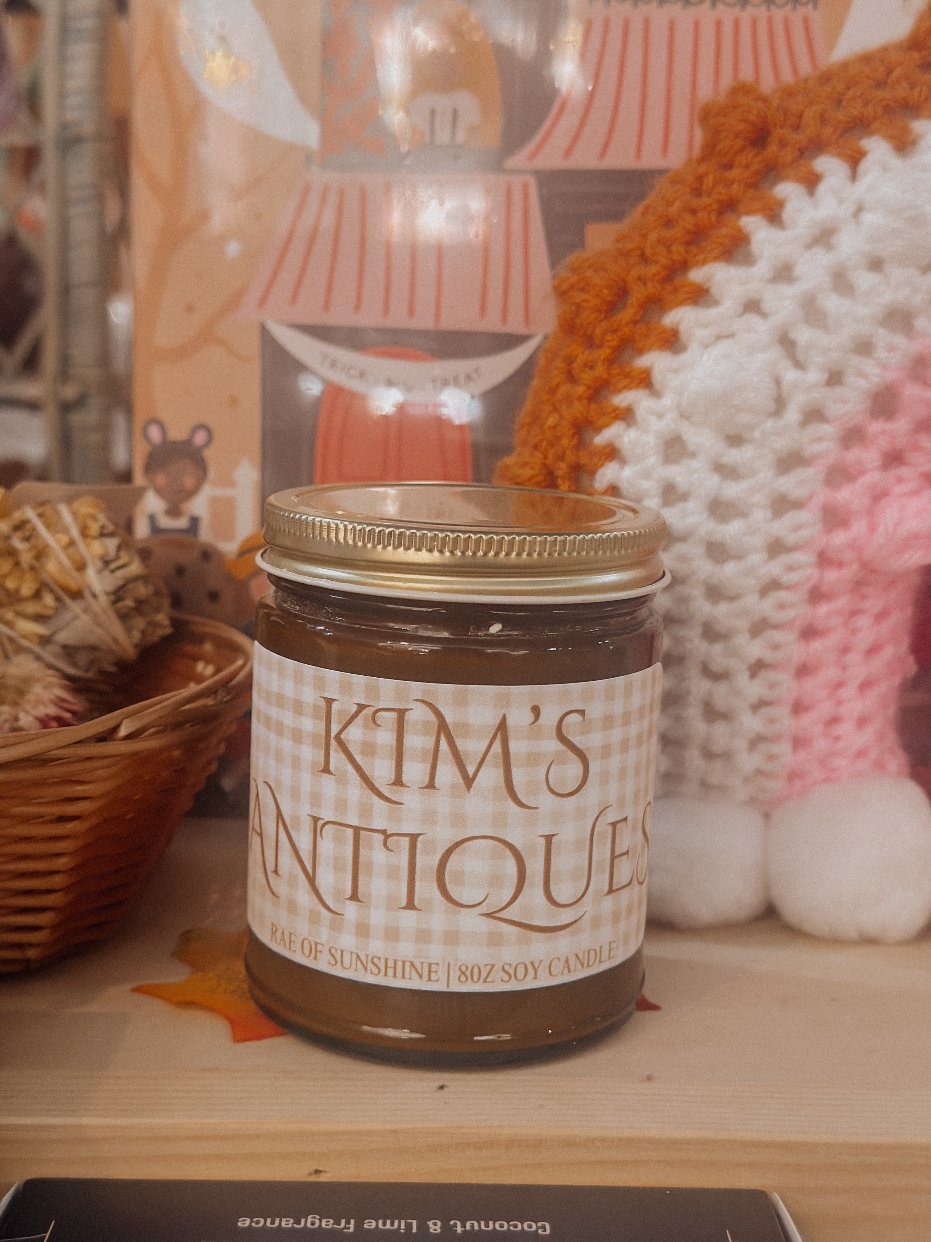 Gilmore Girls | &quot;Kim’s Antiques&quot; Handmade Eco-Friendly Soy Blend Wax Candle