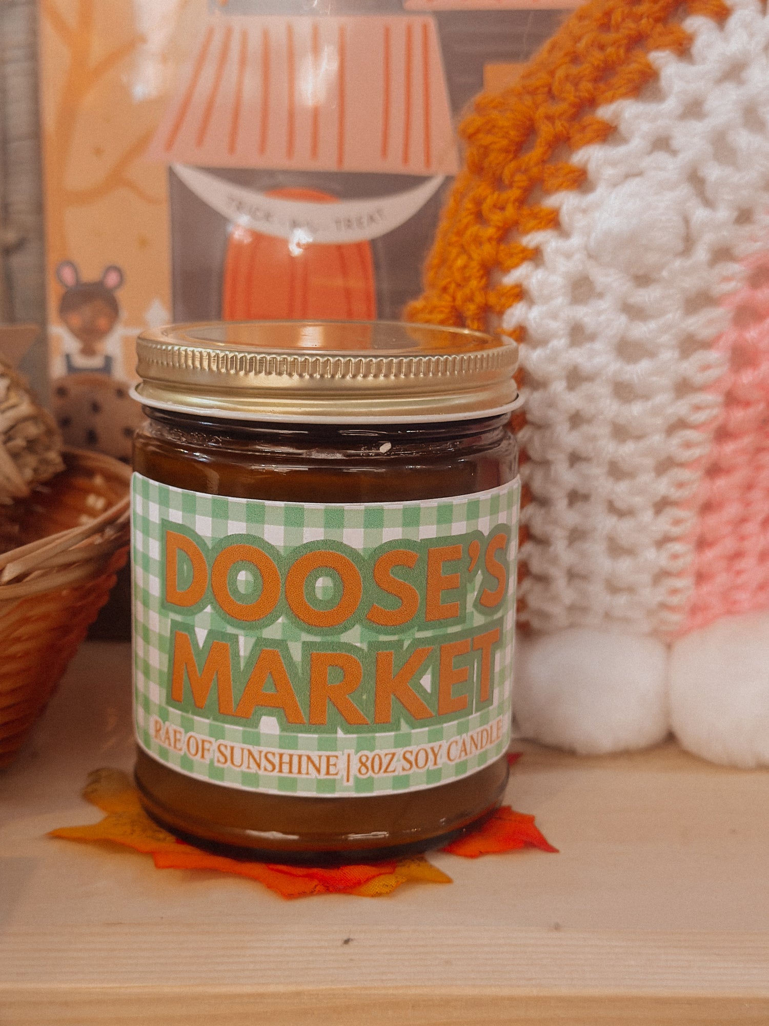 Gilmore Girls | &quot;Doose’s market&quot; Handmade Eco-Friendly Soy Blend Wax Candle