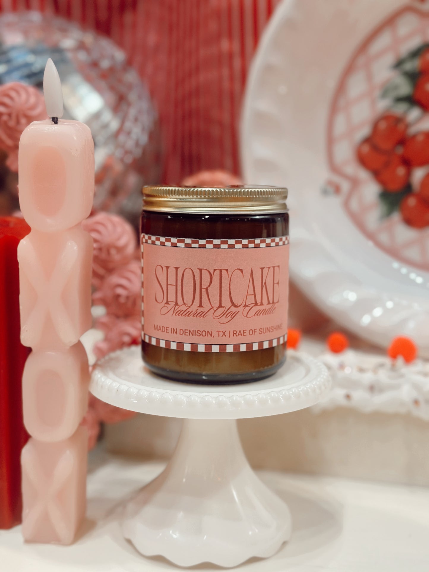 The Dessert - Shortcake Candle