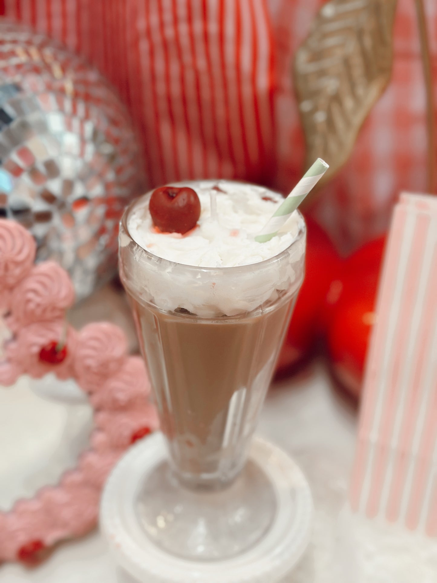 Chocolate Milkshake Candle